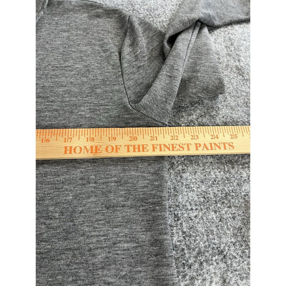 Aether Long Sleeve Polo Shirt Mens XL Merino Wool Heathered Gray Soft Casual EUC - Picture 8 of 9